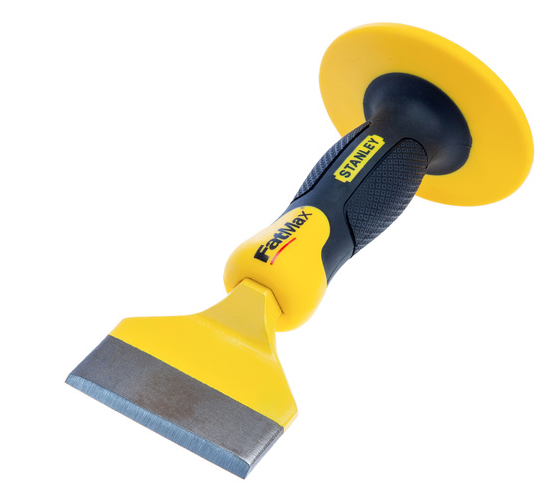 Stanley 4-18-327 Fatmax Brick Bolster Chisel with Guard 75mm / 3 Inch