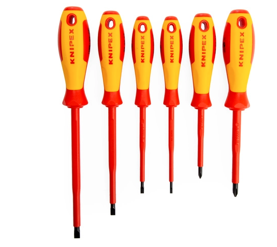 Knipex 002012V01 VDE Screwdriver Set 1000V (6 Piece)
