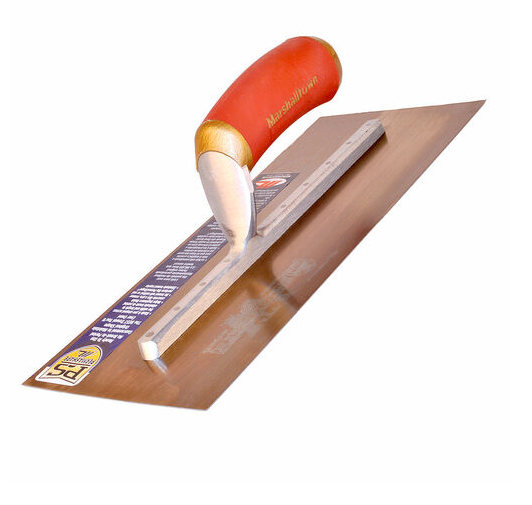 Marshalltown MPB13GSD Gold Stainless Steel Plasterers Trowel 13 x 5 Inch