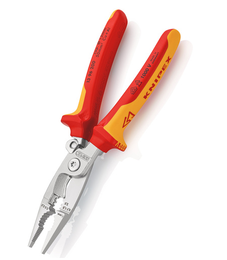 Knipex 1396200SB Pliers for Electrical Installation VDE 1000V 200mm