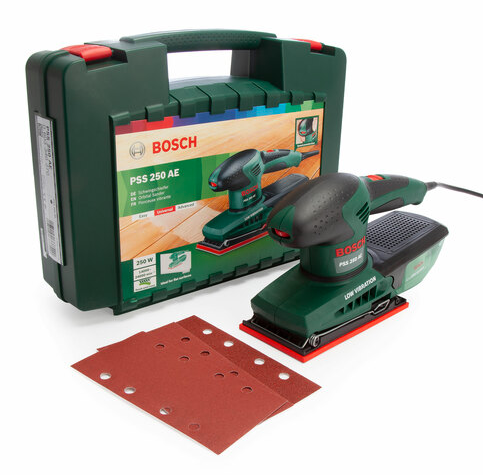Bosch PSS 250 AE 1/3 Sheet Orbital Sander (240V)
