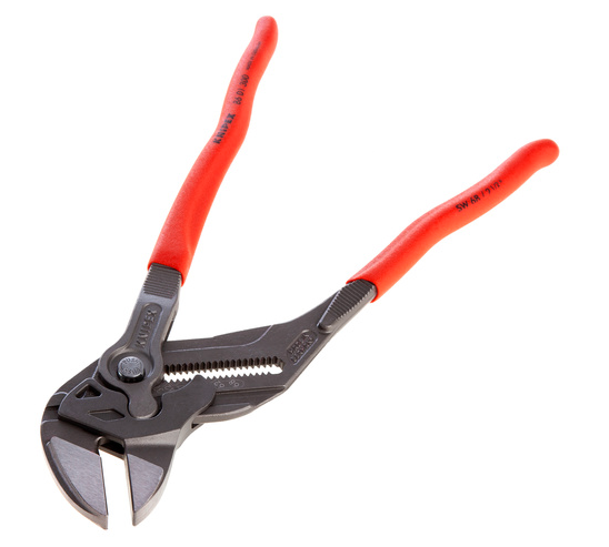Knipex Pliers + Wrench 2 in 1 Tool Grey Atramentized 300mm