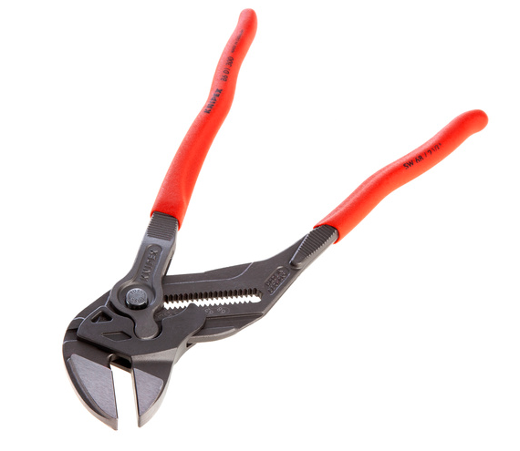 Knipex 8601300SB Pliers + Wrench 2 in 1 Tool Grey Atramentized 300mm