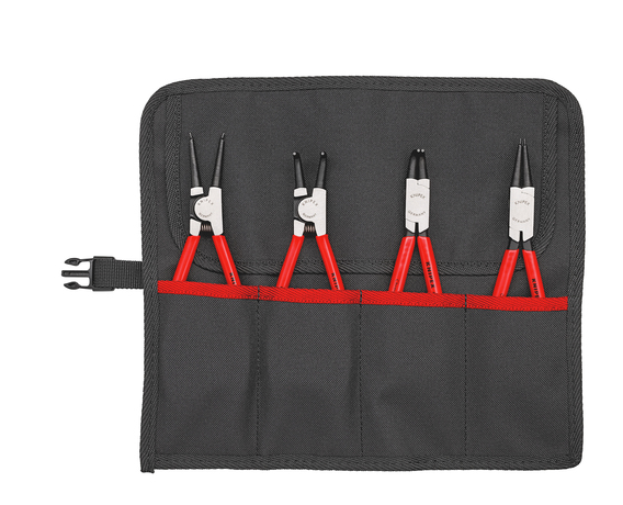 Knipex 001956 Rollbag and Set of 4 Circlip Pliers
