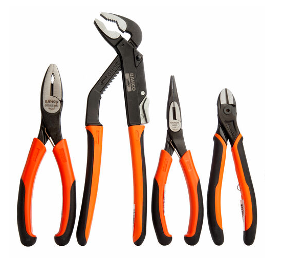 Bahco 9897 Plier Set (4 Piece)