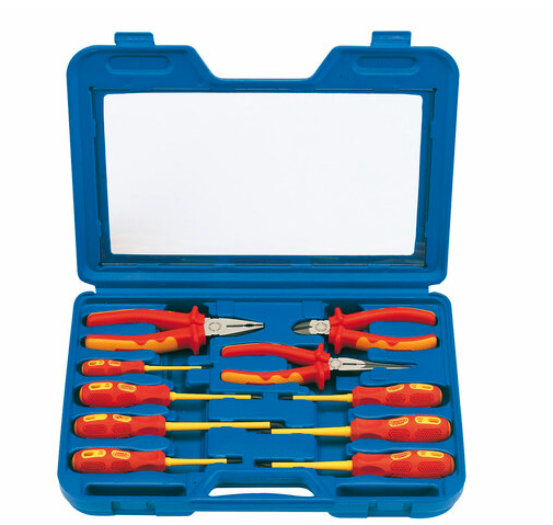 Draper 71155 Insulated Plier & Screwdriver Set (10 Piece)