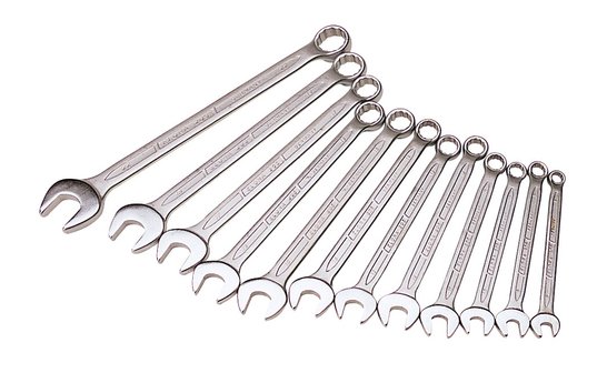 Draper Long Metric Combination Spanner Set (12 Piece)