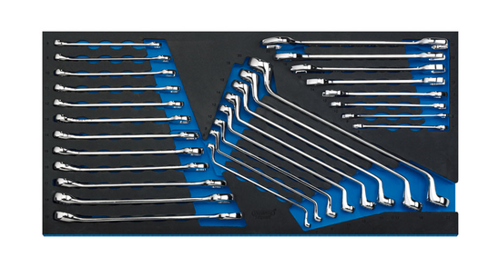Draper 63526 Spanner Set in EVA Insert Tray (28 Piece)
