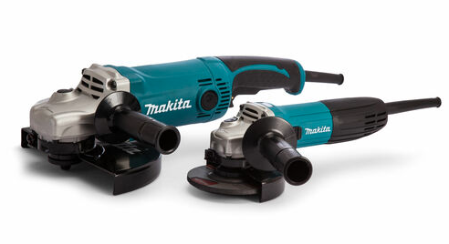 Makita DK0056Z1 Angle Grinder Twin Pack - GA9050 230mm + GA4530R 115mm (110V)