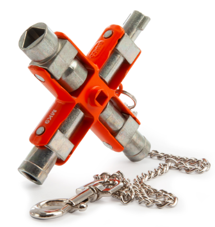 Bahco MK9 9-in-1 Switch Cabinet Multi-Fitting Master Key