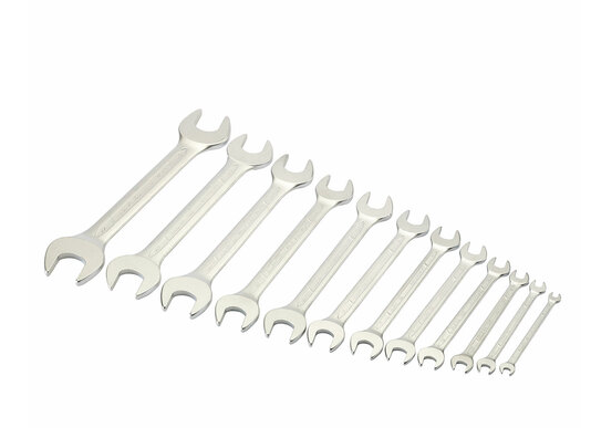 Draper  Long Metric Open End Spanner Set (12 Piece)
