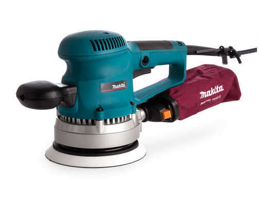 Makita BO6030 6 inch/150mm Random Orbital Sander with 53 Accessories (110V)