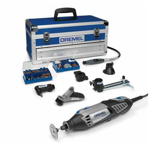 Dremel 4000-6/128 Platinum Edition Multi Tool with 6 Attachments & 128 Accessories (240V)