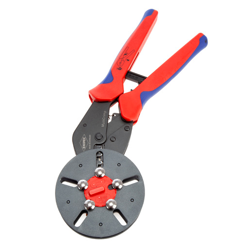 Knipex 973301 MultiCrimp Lever Action Crimping Pliers with Changer Magazine