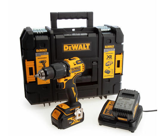 Dewalt DCD709M2 18V XR Brushless Combi Drill (2 x 4.0Ah Batteries)