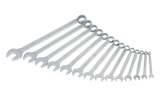 Long Imperial Combination Spanner Set (14 Piece)