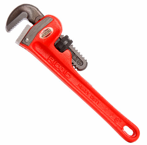 Ridgid 31005 (Model 8) Straight Pipe Wrench 8 Inch / 200mm