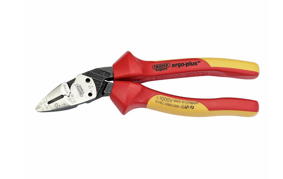 Draper 26482 Ergo Plus VDE Pliers 185mm