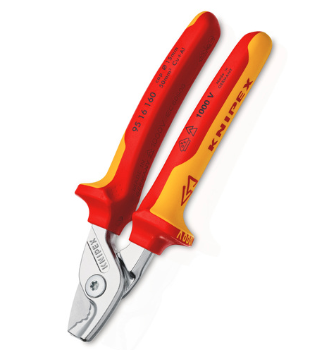 Knipex 9516160 StepCut Cable Shears VDE 1000V 160mm